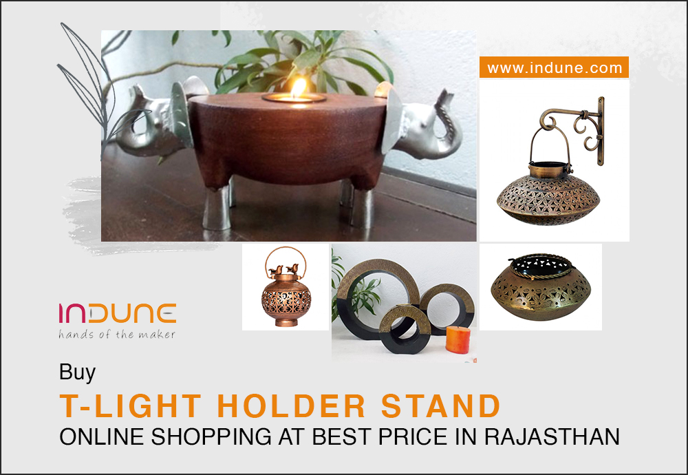 Buy T Light Holder Stand Online Shopping at Indune.com