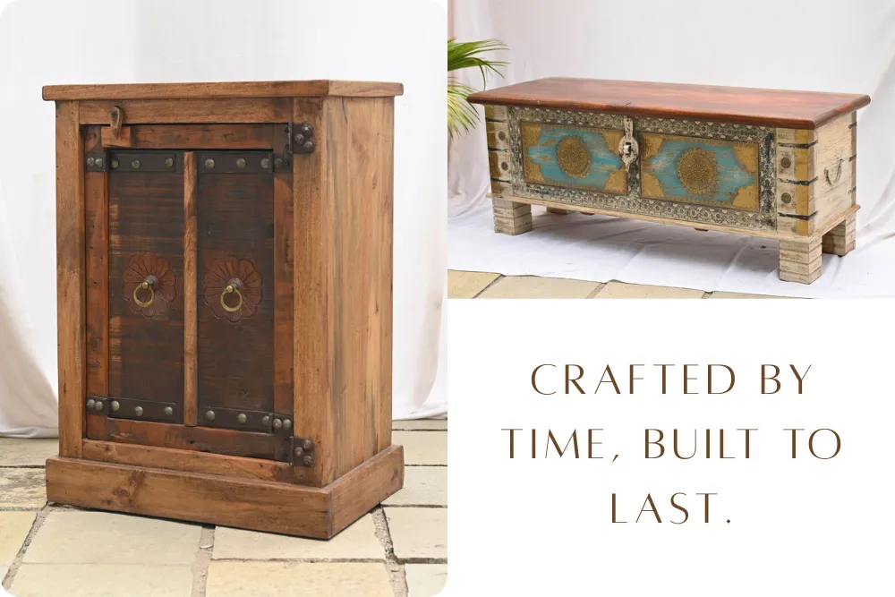 From Craft to Creation: The Journey of a Wooden Chest from Rajasthan From Craft to Creation: The Journey of a Wooden Chest from Rajasthan